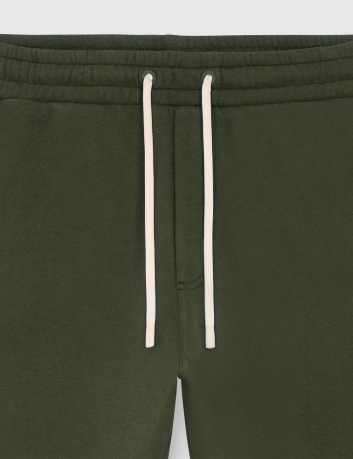 SWEET PANTS Jogging Mixte F Iconic Strai Droit Kaki - 3