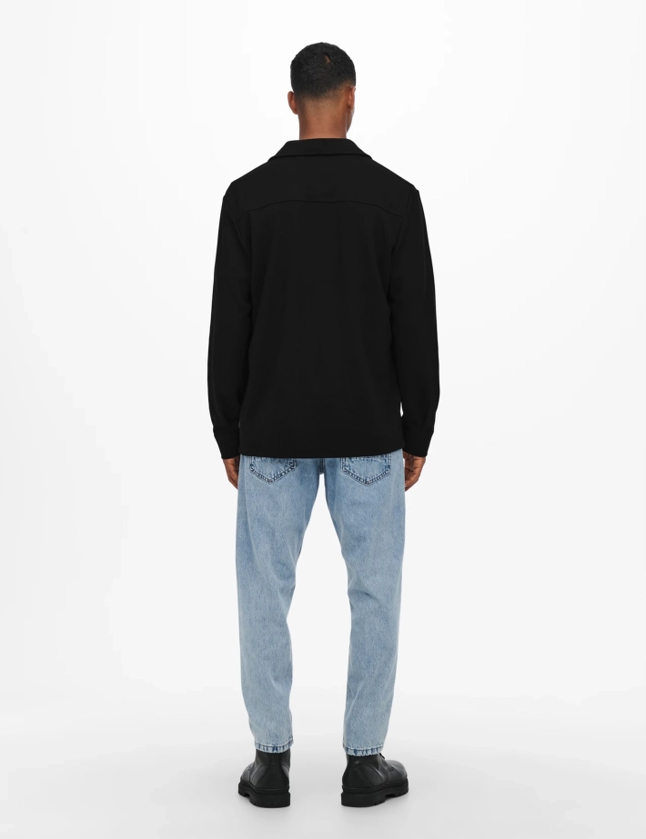 Only & Sons Surchemise Homme Newkodyl Noir - 3
