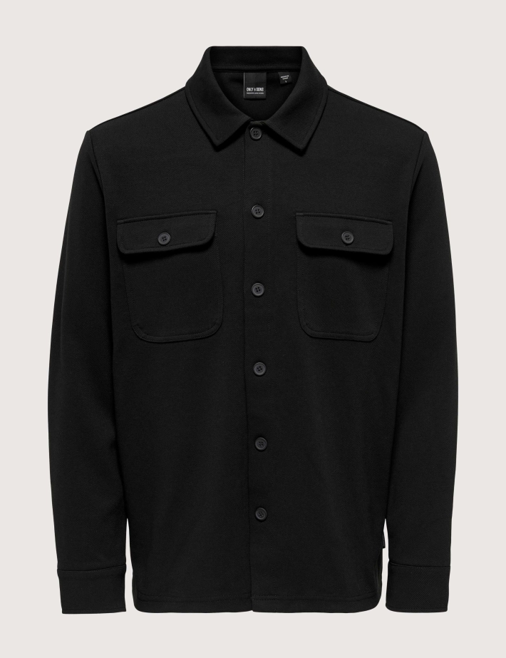 Only & Sons Surchemise Homme Newkodyl Noir