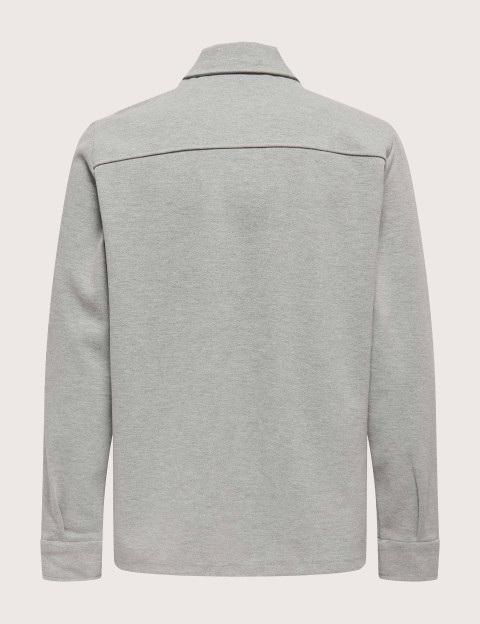 Only & Sons Surchemise Homme Newkodyl Gris - 4