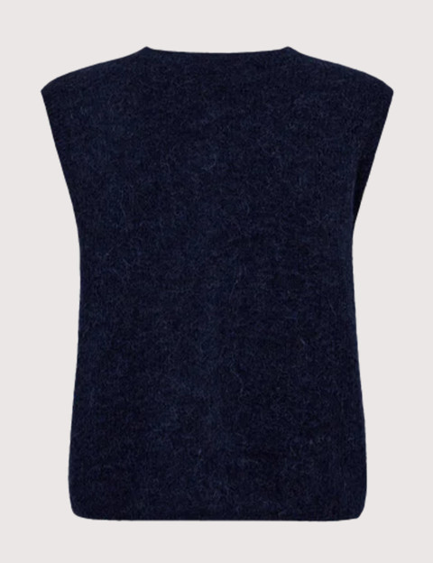 MOS MOSH Gilet Sans Manches Femme Almine Thora Noir - 4