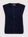MOS MOSH Gilet Sans Manches Femme Almine Thora Noir