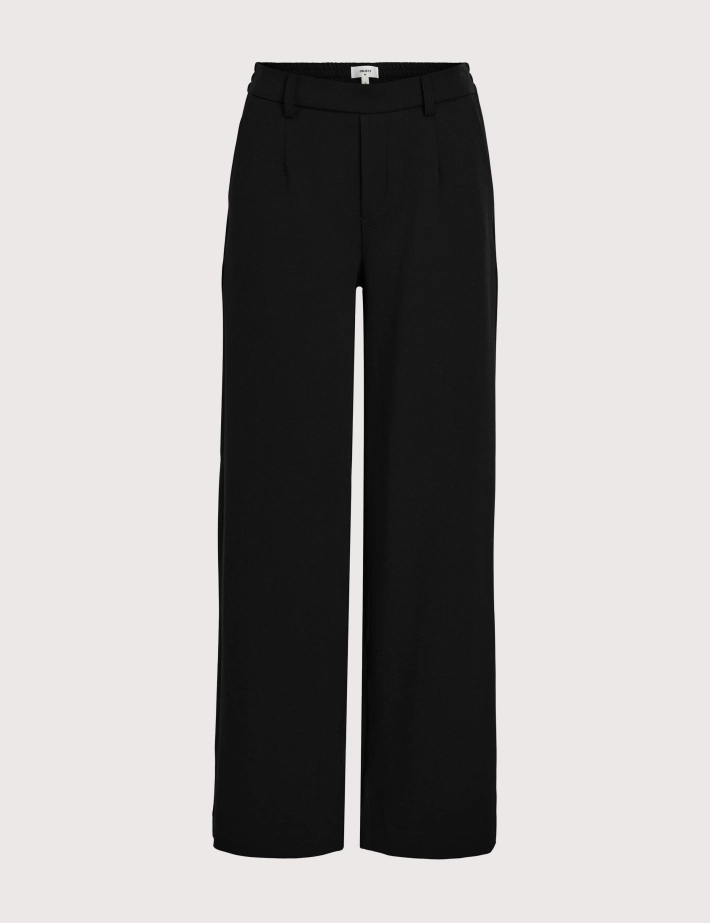 OBJECT Pantalon Large Femme Lisa Noir