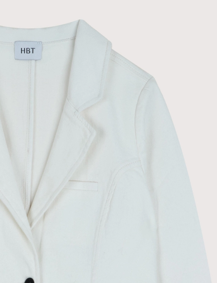 HBT Cotton Original | Jazz Veste Femme Ecru
