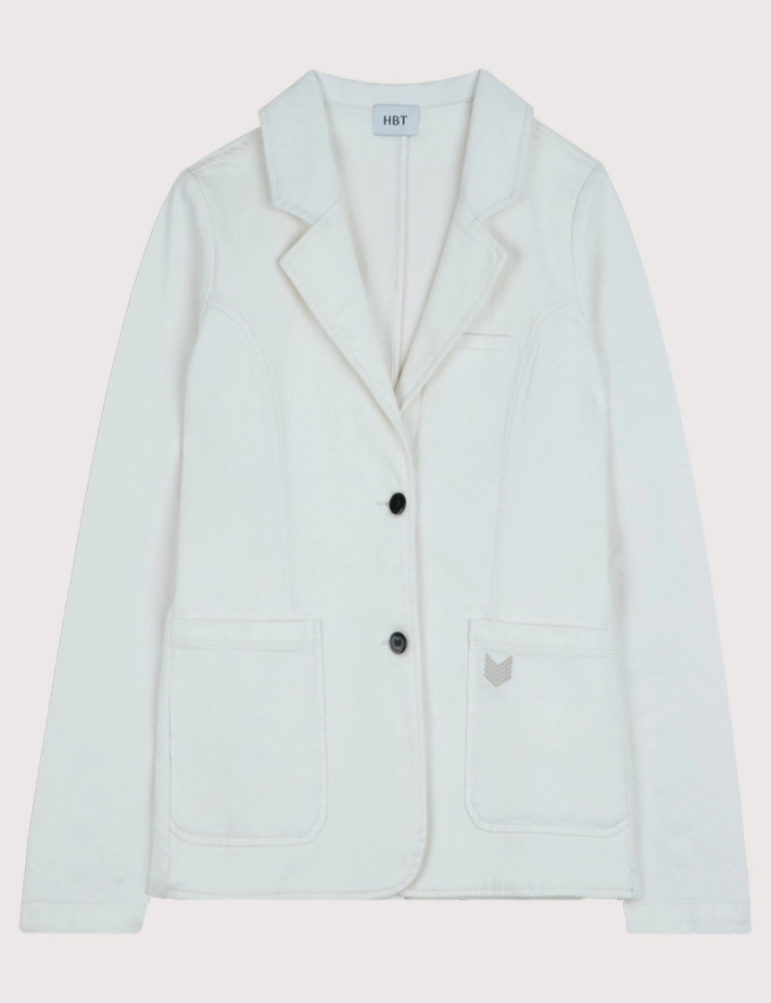HBT Cotton Original | Jazz Veste Femme Ecru - 2