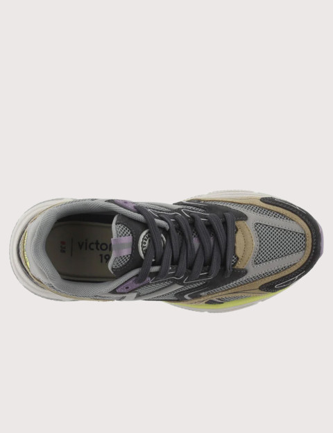 VICTORIA Baskets Running Femme Mythos Urban Gris - 4
