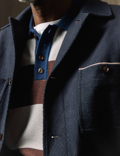 MOS MOSH Veste Homme Dune Marine - 4