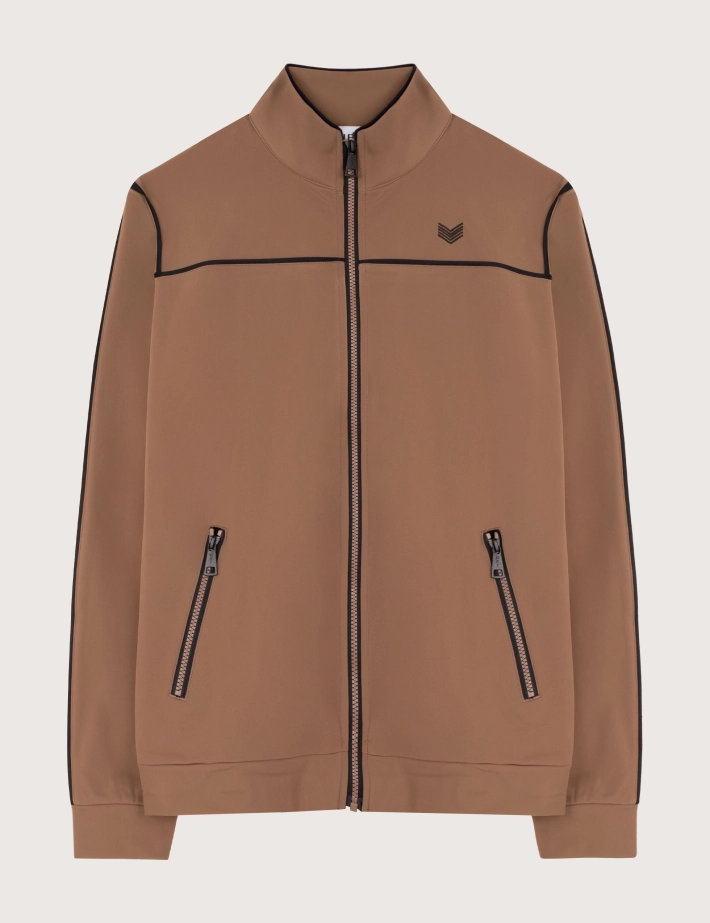 HBT Basics Street Warm Tech | Jammy Zipper Homme Camel