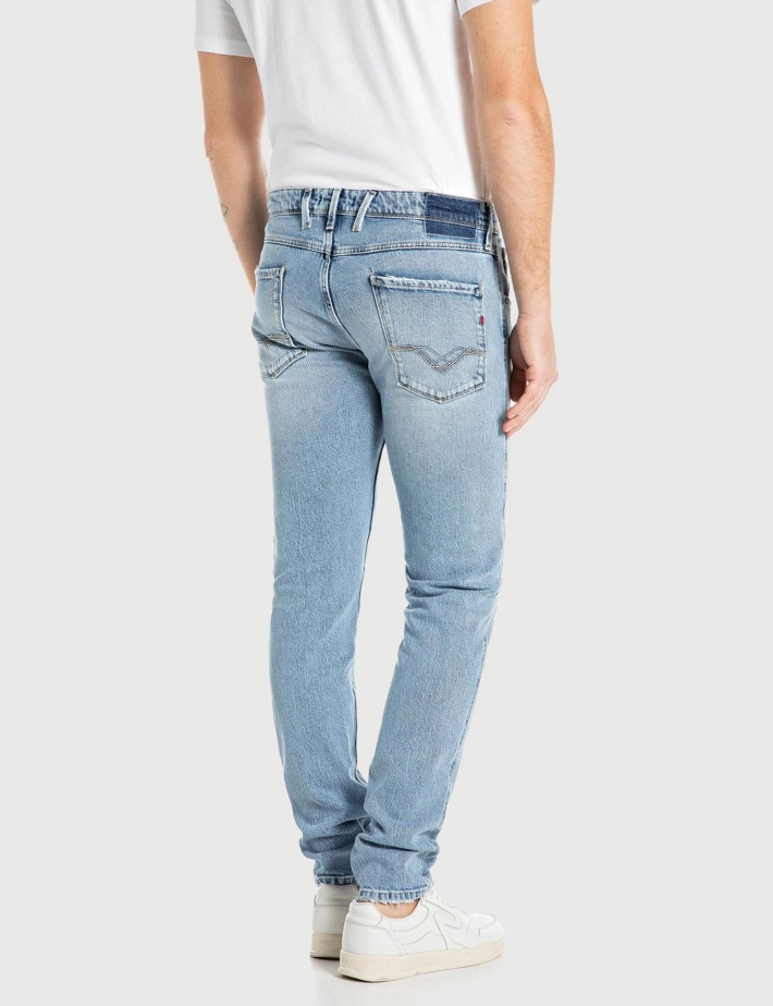 REPLAY Jean Homme Coupe Slim Anbass 50R - 2