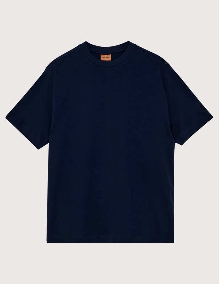 MOS MOSH T-Shirt Homme Manches Courtes Darren Marine