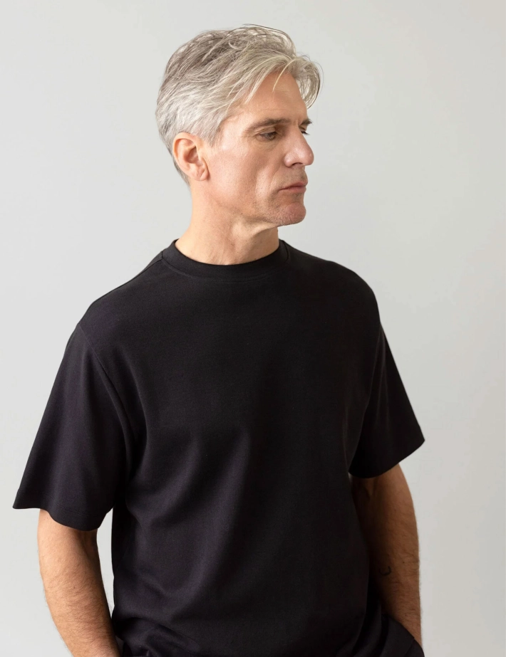 MOS MOSH T-Shirt Homme Manches Courtes Darren Noir - 3