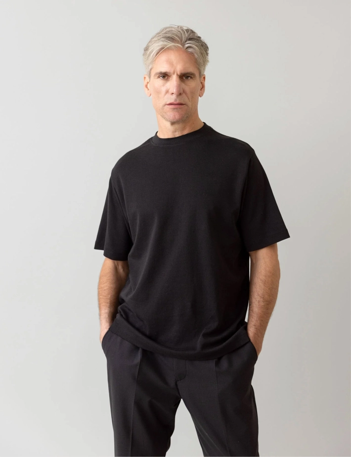 MOS MOSH T-Shirt Homme Manches Courtes Darren Noir - 2