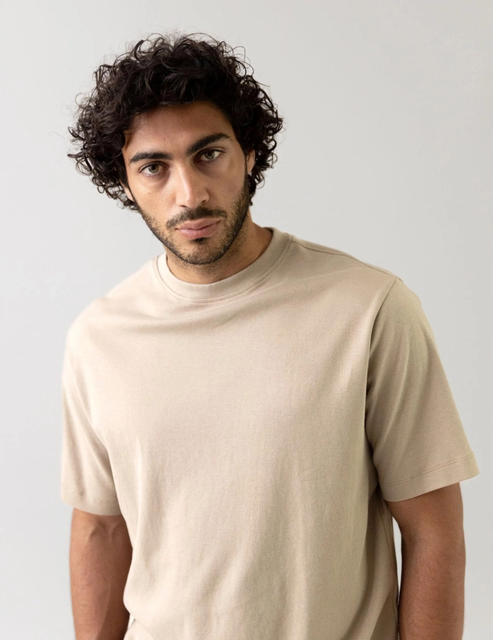 MOS MOSH T-Shirt Homme Manches Courtes Darren Gris Aluminium - 2