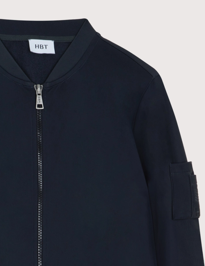 HBT Basics Double Face | Keaton Bomber Homme Noir - 2