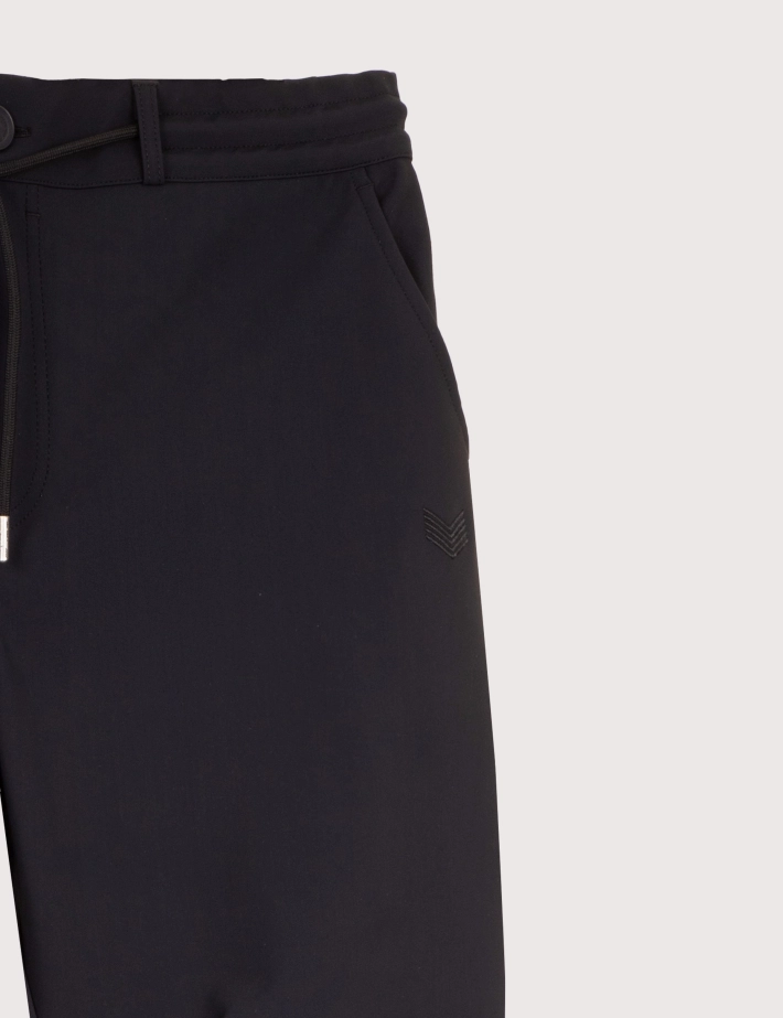 HBT Basics Double Face | Chris Pantalon Homme Noir - 2