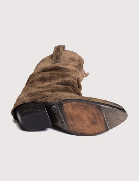 History 541 Bottes Santiags Camoscio Daim India 25 Marron - 4