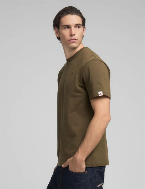 REPLAY T-Shirt Homme Manches Courtes Relaxed Vert Kaki - 3