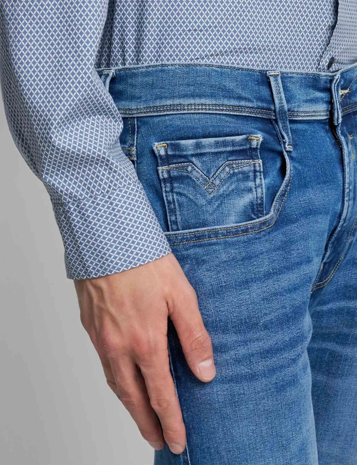 REPLAY Jean Homme Coupe Slim Anbass 990 - 4