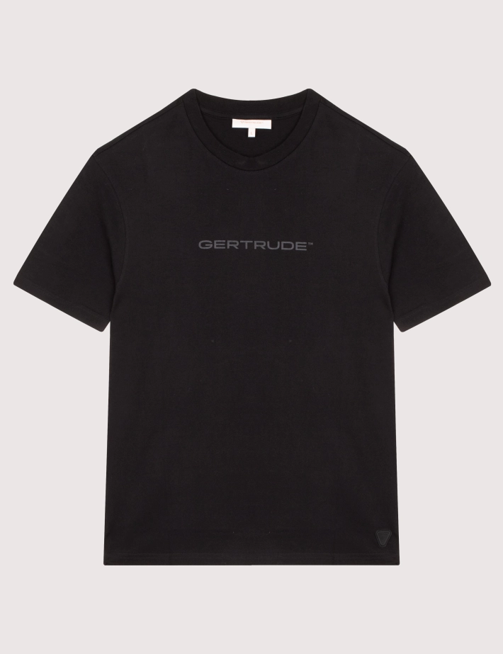 GERTRUDE T-Shirt Manches Courtes Homme Leonce Noir H25