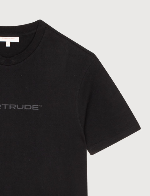 GERTRUDE T-Shirt Manches Courtes Homme Leonce Noir H25 - 3