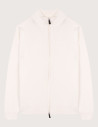 SSEINSE Cardigan Homme Zip Blanc