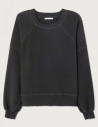 American Vintage Sweat Femme Atubay Noir