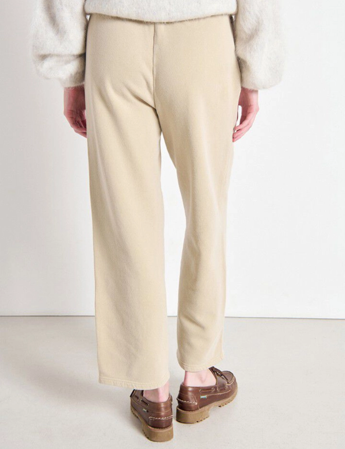 American Vintage Jogging Droit Femme Plizzy Beige Vintage - 3