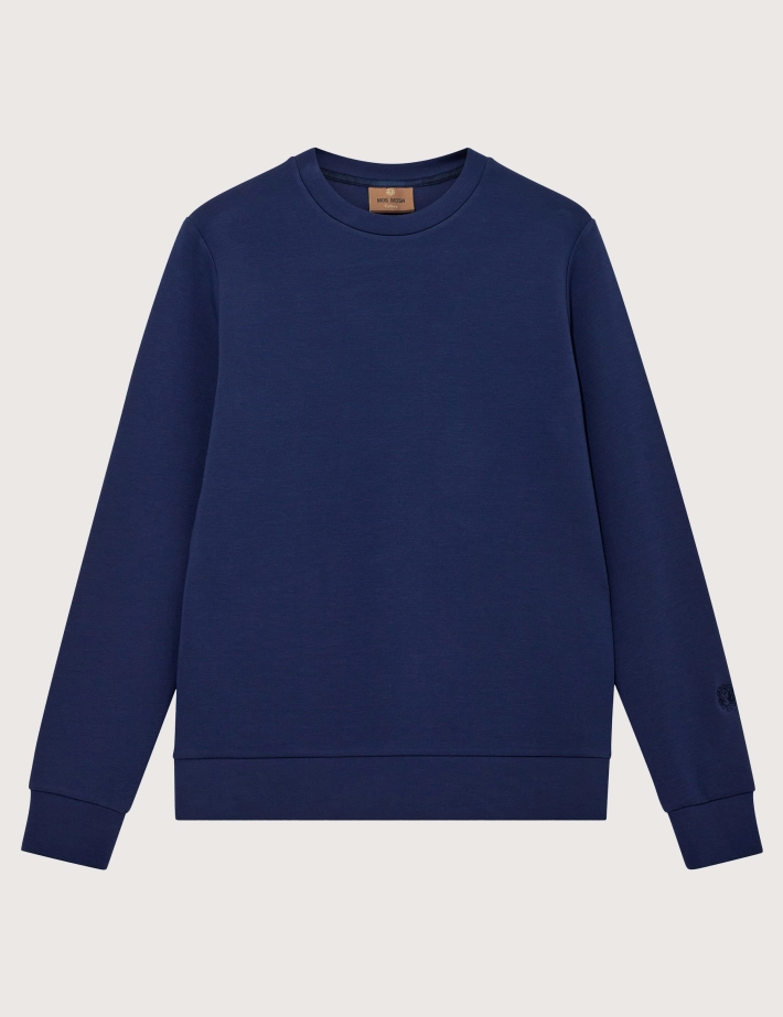 MOS MOSH Sweat Homme Abel Bleu Sodalite