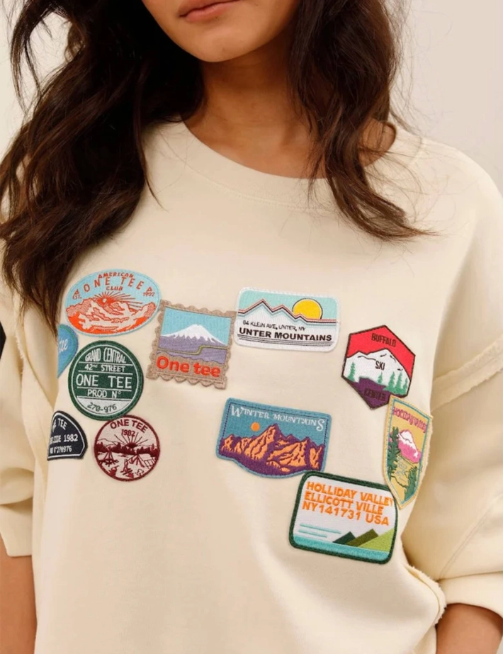 One Tee Sweat Femme Olympe Ivoire - 2