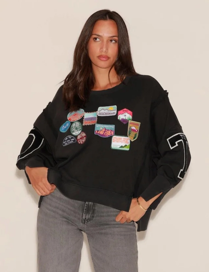 One Tee Sweat Femme Olympe Noir