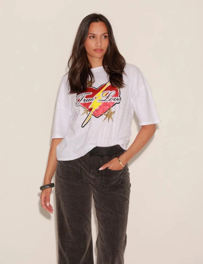 One Tee T-Shirt Femme Amael Blanc