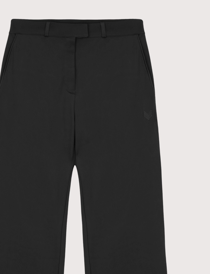HBT Basics Essentiels Warm Tech | Jason Pantalon Femme Noir - 2
