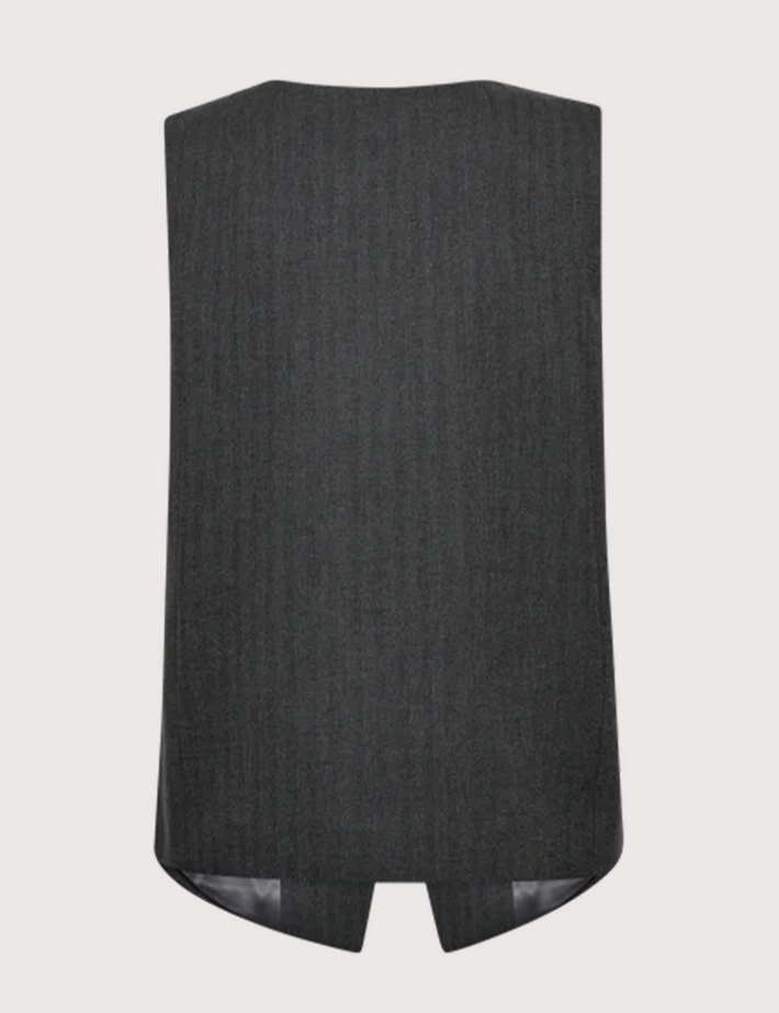 MOS MOSH Gilet Sans Manches Femme Alize Monrose Gris Anthracite - 3