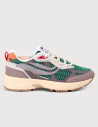 Genesis Baskets Femme G-Eco Contra Mesh Gris Vert