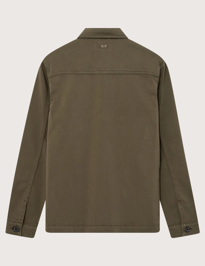 MOS MOSH Surchemise Homme Matteo Kaki - 5