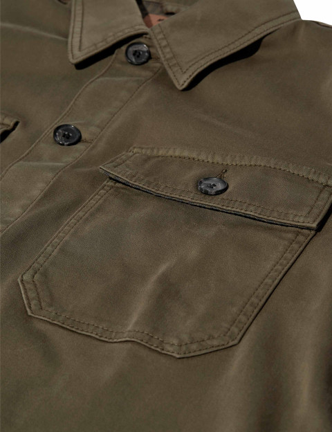 MOS MOSH Surchemise Homme Matteo Kaki - 3