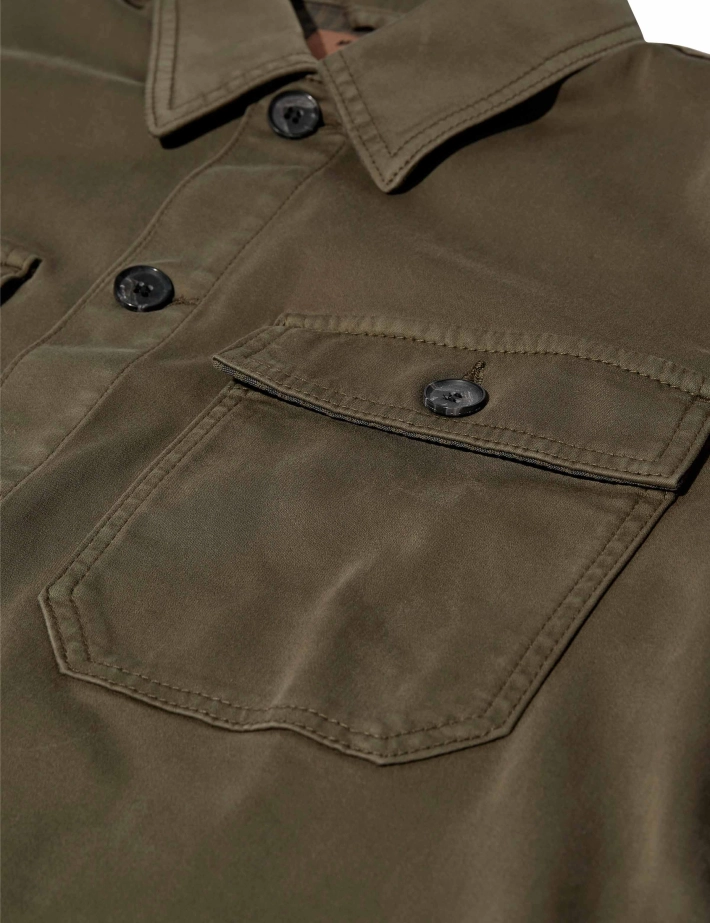 MOS MOSH Surchemise Homme Matteo Kaki - 3