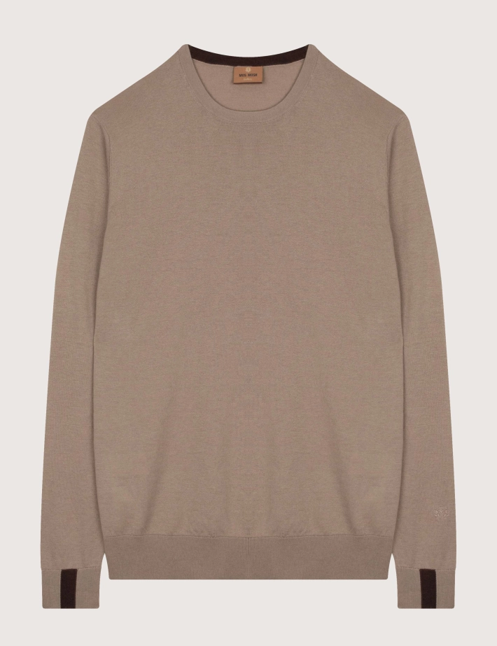 MOS MOSH Tricot Homme Adam Gris Aluminium
