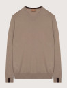 MOS MOSH Tricot Homme Adam Gris Aluminium