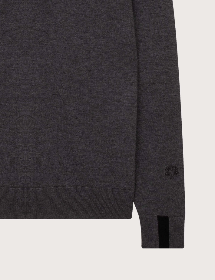 MOS MOSH Tricot Homme Adam Marron Gris Charbon - 2