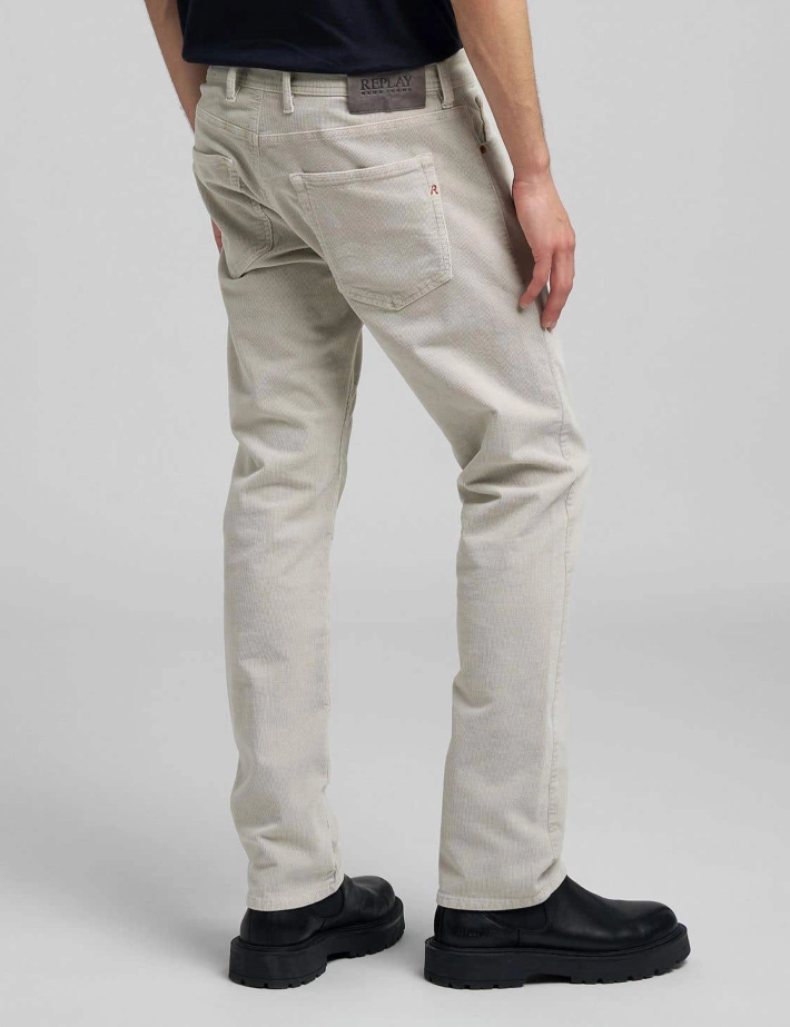 REPLAY Jean Homme Grover Coupe Droite 795 Gris - 2