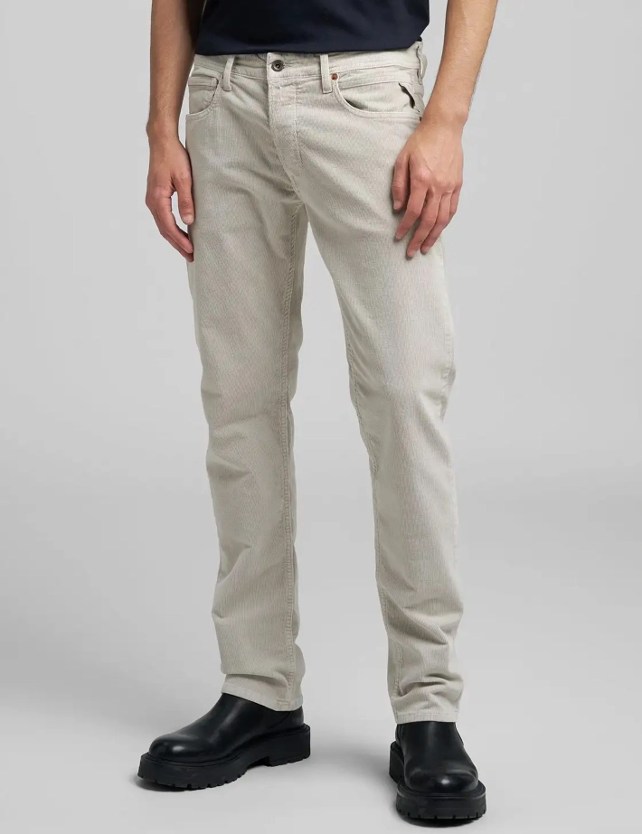 REPLAY Jean Homme Grover Coupe Droite 795 Gris