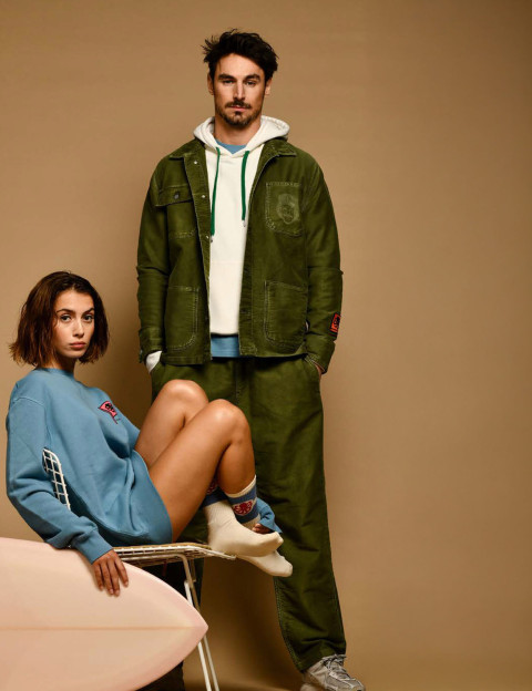 Jonsen Island Veste Worker Mixte Savi Kaki - 2