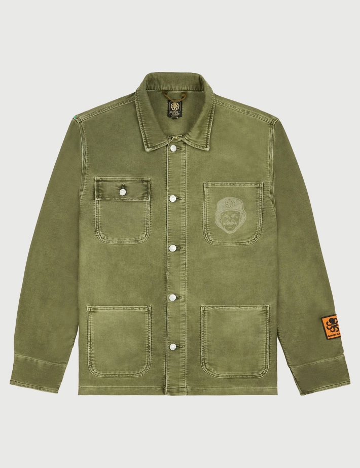 Jonsen Island Veste Worker Mixte Savi Kaki