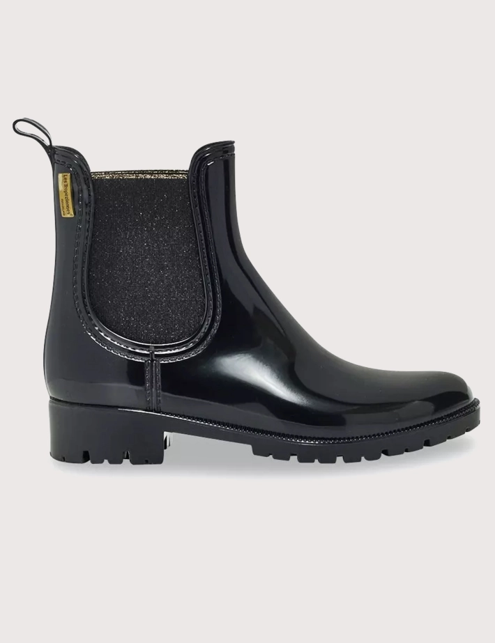 LES TROPEZIENNES PAR M.BELARBI Bottines Nea Noir Or - 5