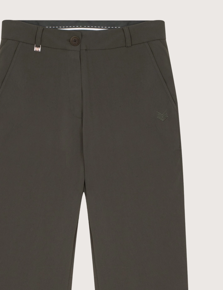 HBT Taylor Chic 3w | Chelsea Pantalon Femme Kaki