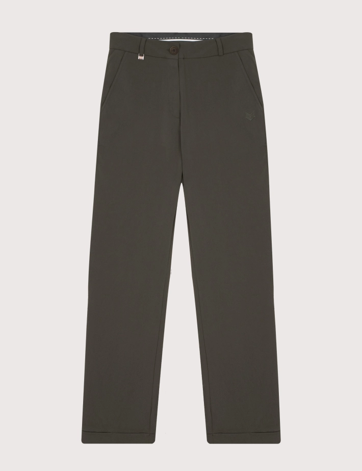 HBT Taylor Chic 3w | Chelsea Pantalon Femme Kaki - 2