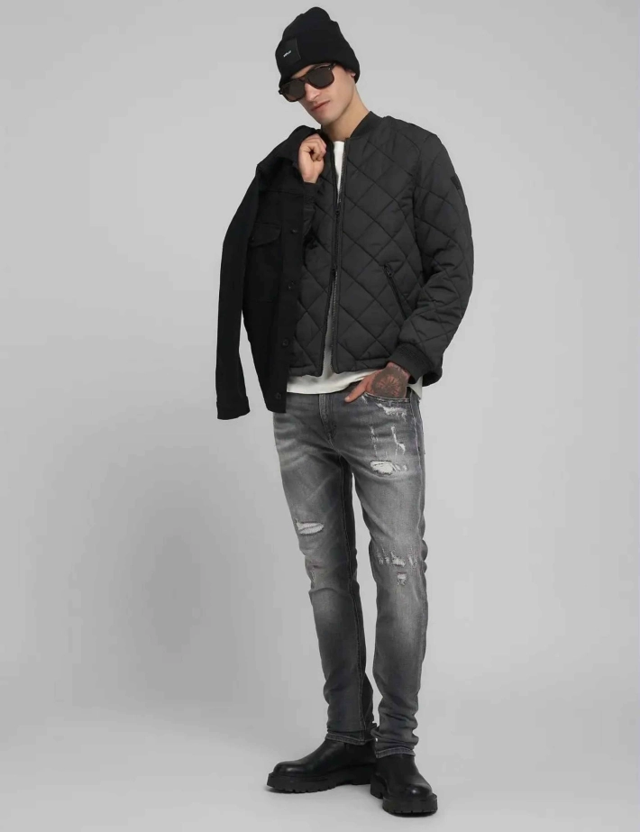 REPLAY Jean Homme Coupe Slim Anbass 34R Gris - 5