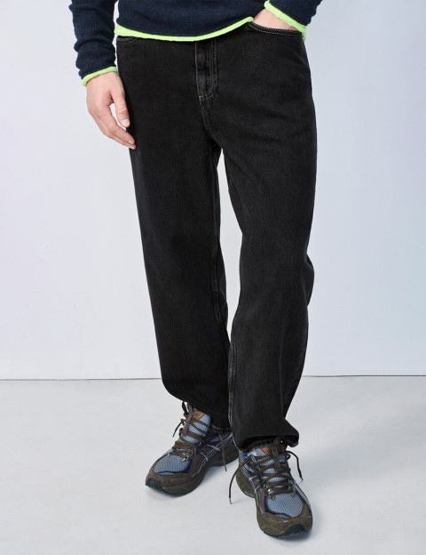 American Vintage Jean Droit Homme Yopday Noir Vintage - 2