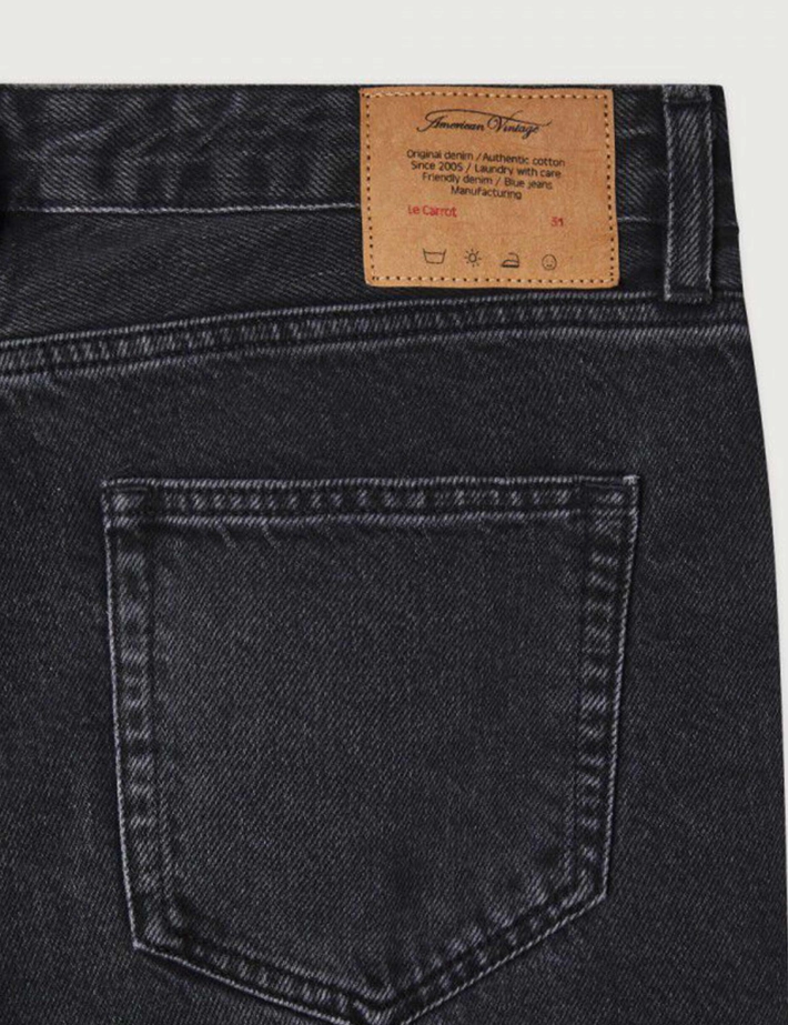 American Vintage Jean Carrot Homme Yopday Gris - 5